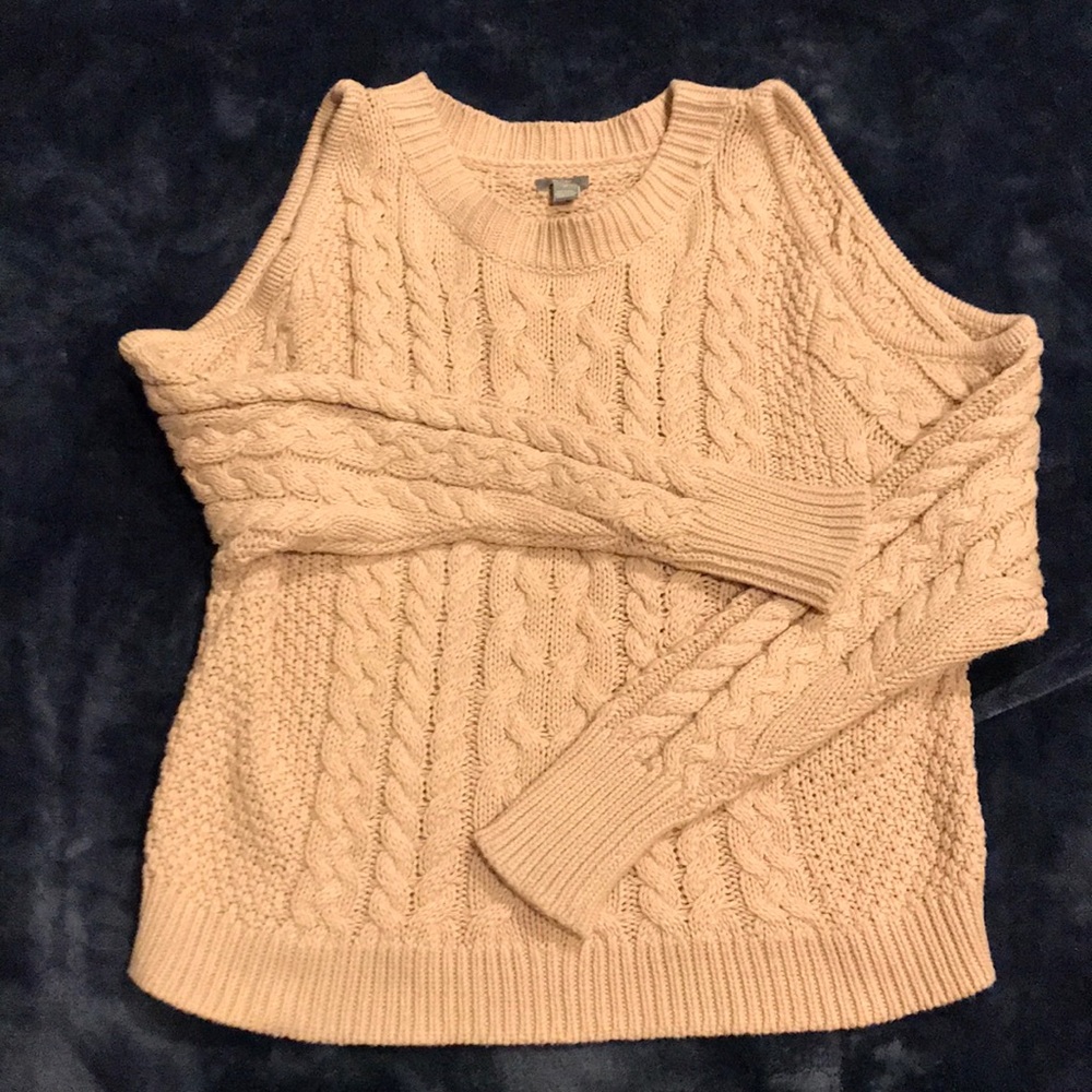 aerie pink sweater